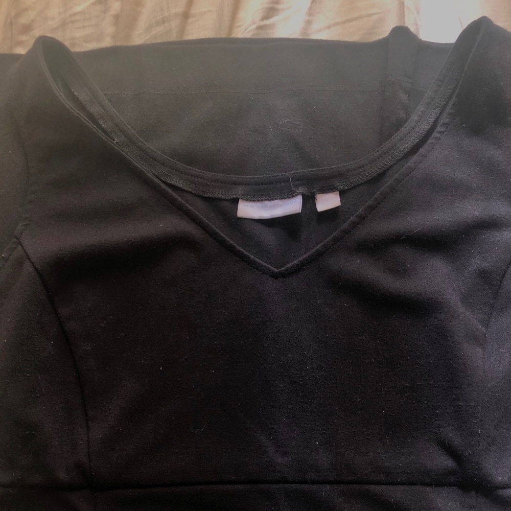 NY&Company Black Shift Dress (14) 👗 - Picture 3 of 4